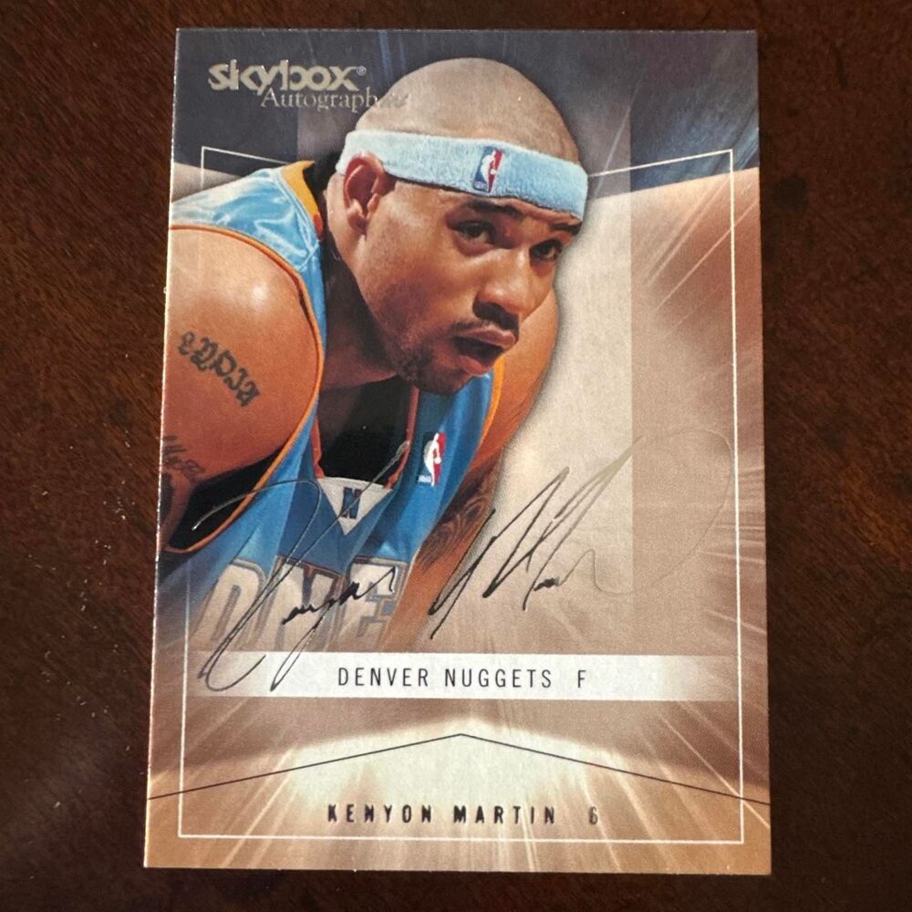 2005 Kenyon Martin Denver Nuggets NBA basketball card